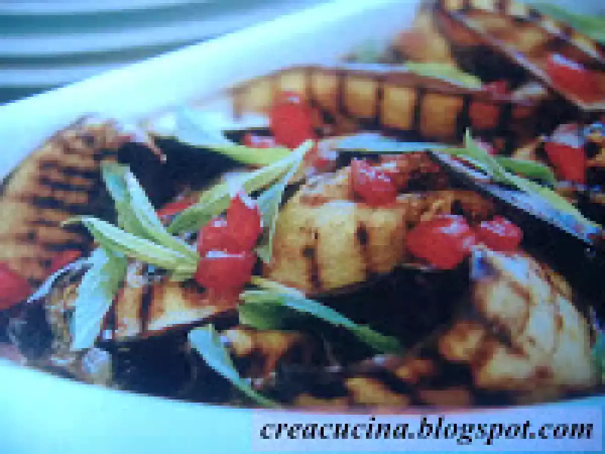 MELANZANE GRIGLIATE CON MELOGRANO E MENTA - foto 2