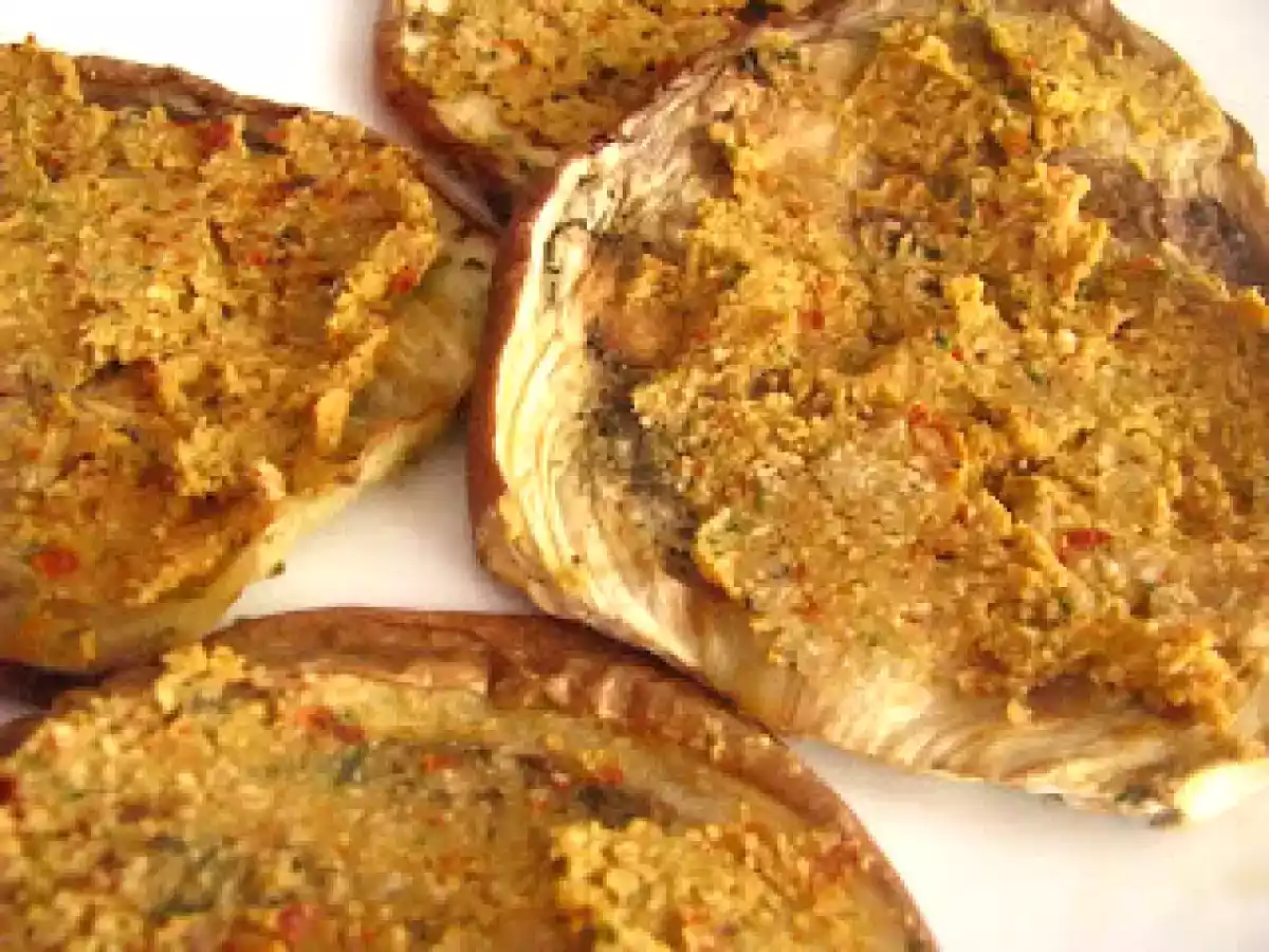 Melanzane saporite al forno