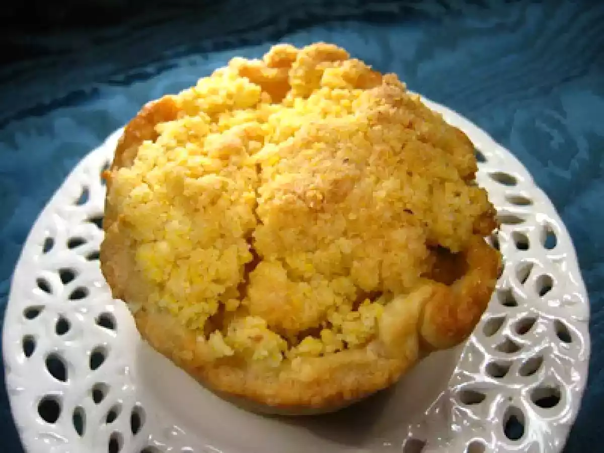 Mele e pere in cestino di sfoglia e crumble - foto 6