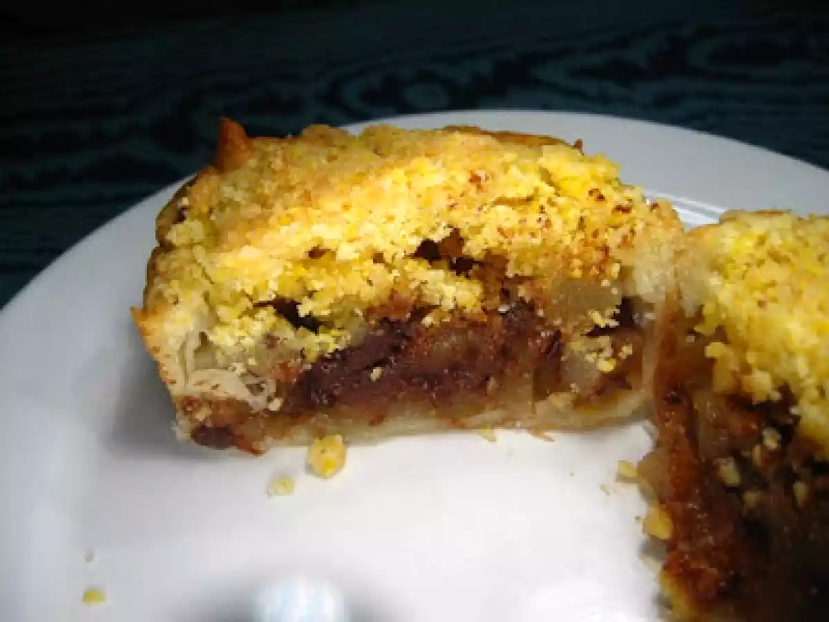 Mele e pere in cestino di sfoglia e crumble - foto 7