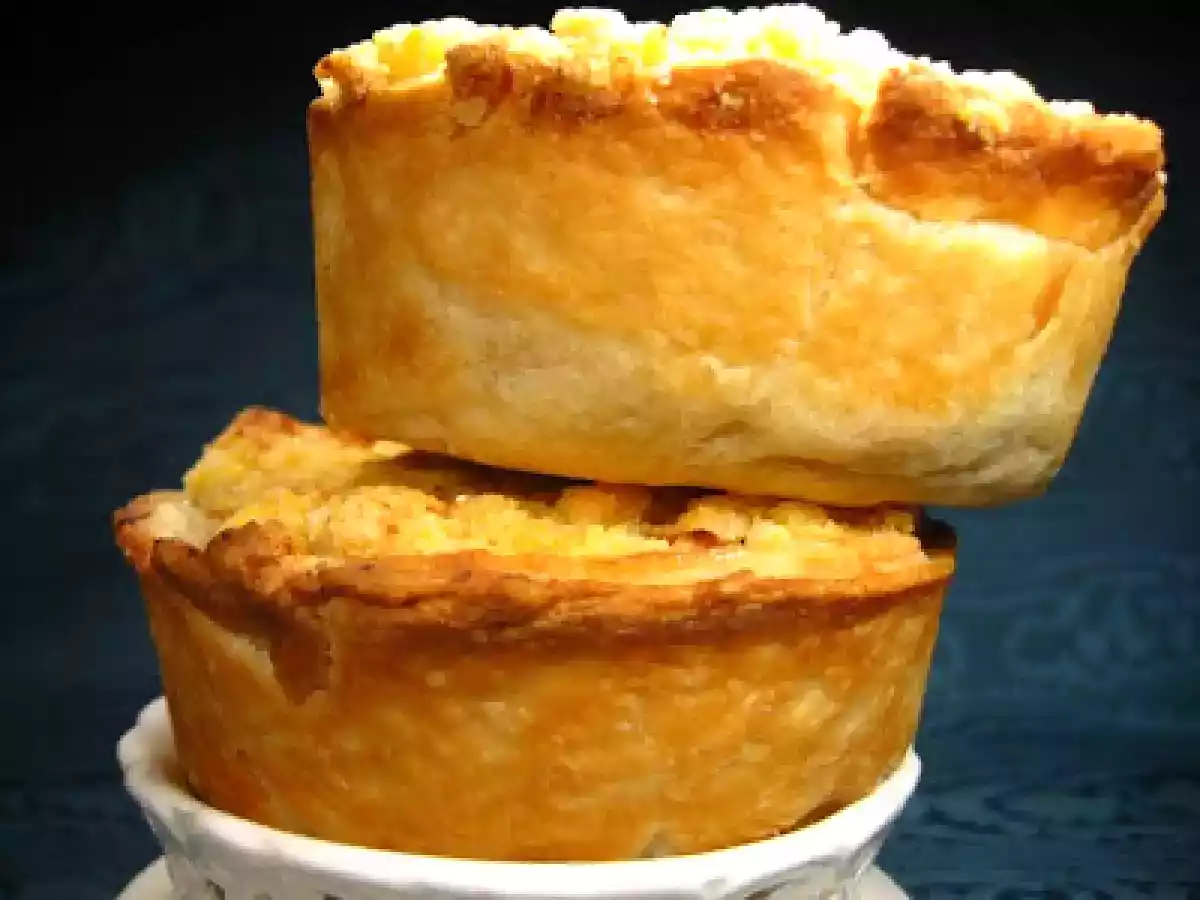 Mele e pere in cestino di sfoglia e crumble - foto 10