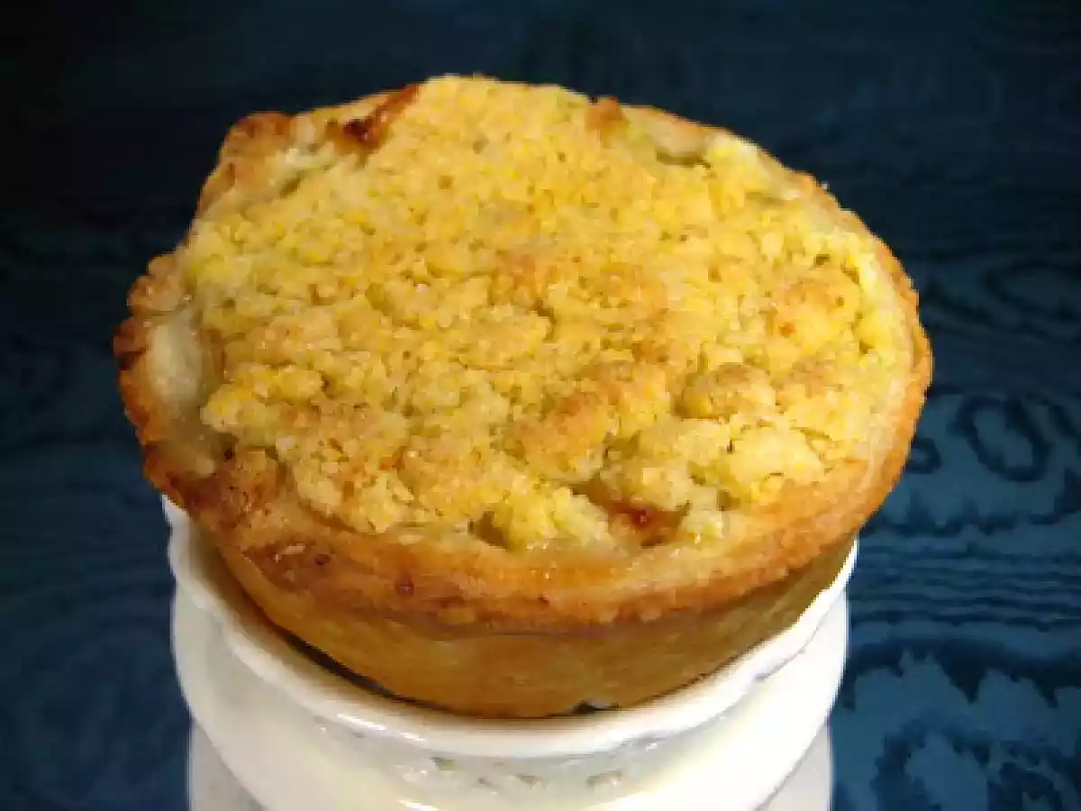 Mele e pere in cestino di sfoglia e crumble - foto 11