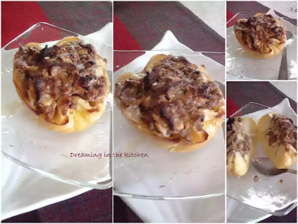 Mele ripiene al forno con burro di arachidi - foto 2