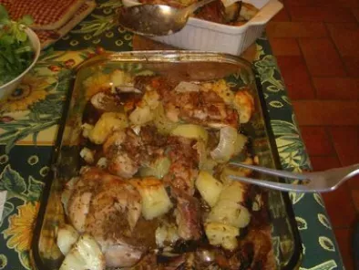 Men in the kitchen : Coniglio con patate e cipolle
