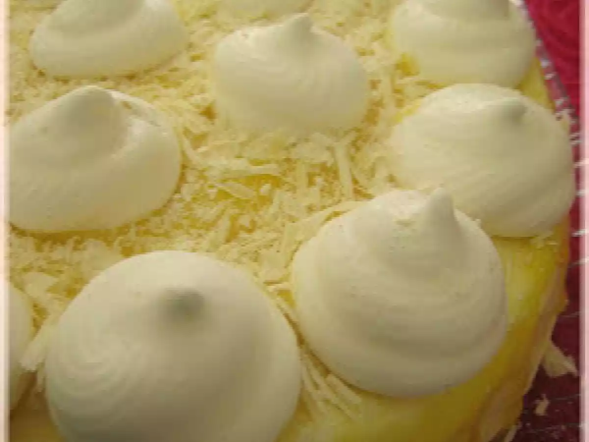 Meringata al limone e cioccolato bianco - foto 3