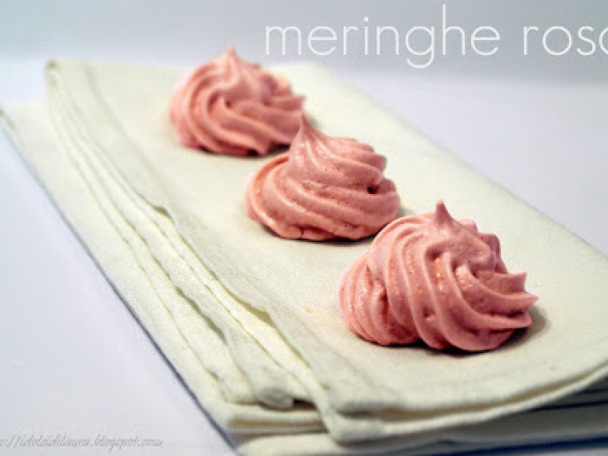 Meringhe rosa