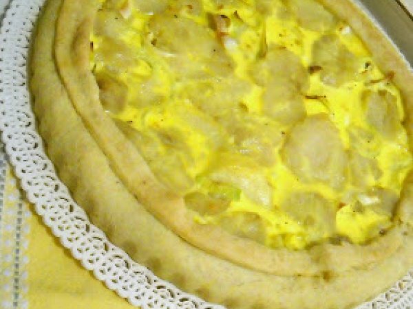 Mettere radici - Torta salata con patate, topinambur e porro, foto 2