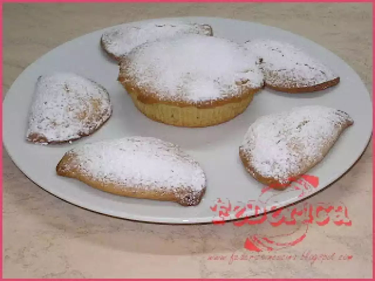 Mezze lune alla ricotta e nutella