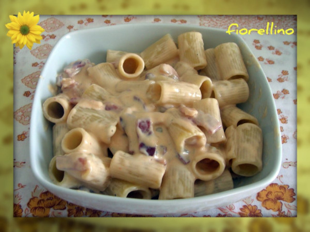 Mezze Maniche Speck e Gorgonzola