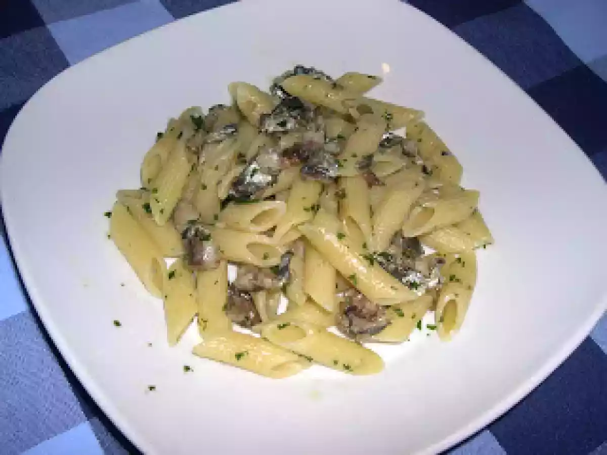 Mezze Penne con le sardine