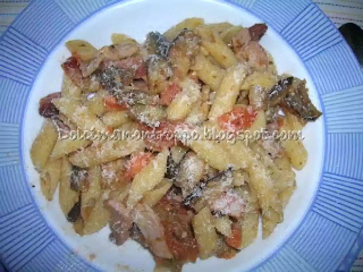 MEZZE PENNE SPECK E MELANZANE - foto 2