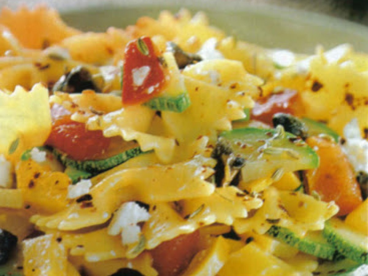 Mezzi ziti alla catalogna., Ricetta Petitchef