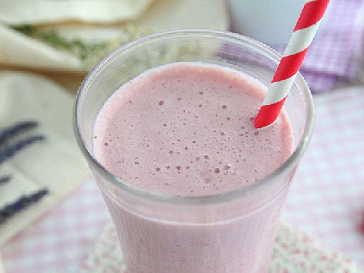 Milkshake fragole e lamponi - foto 2