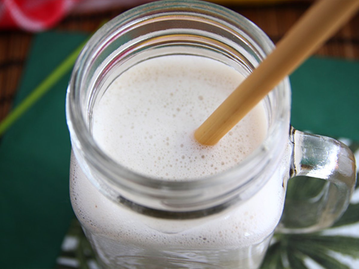 Milkshake vegano alla banana - foto 2