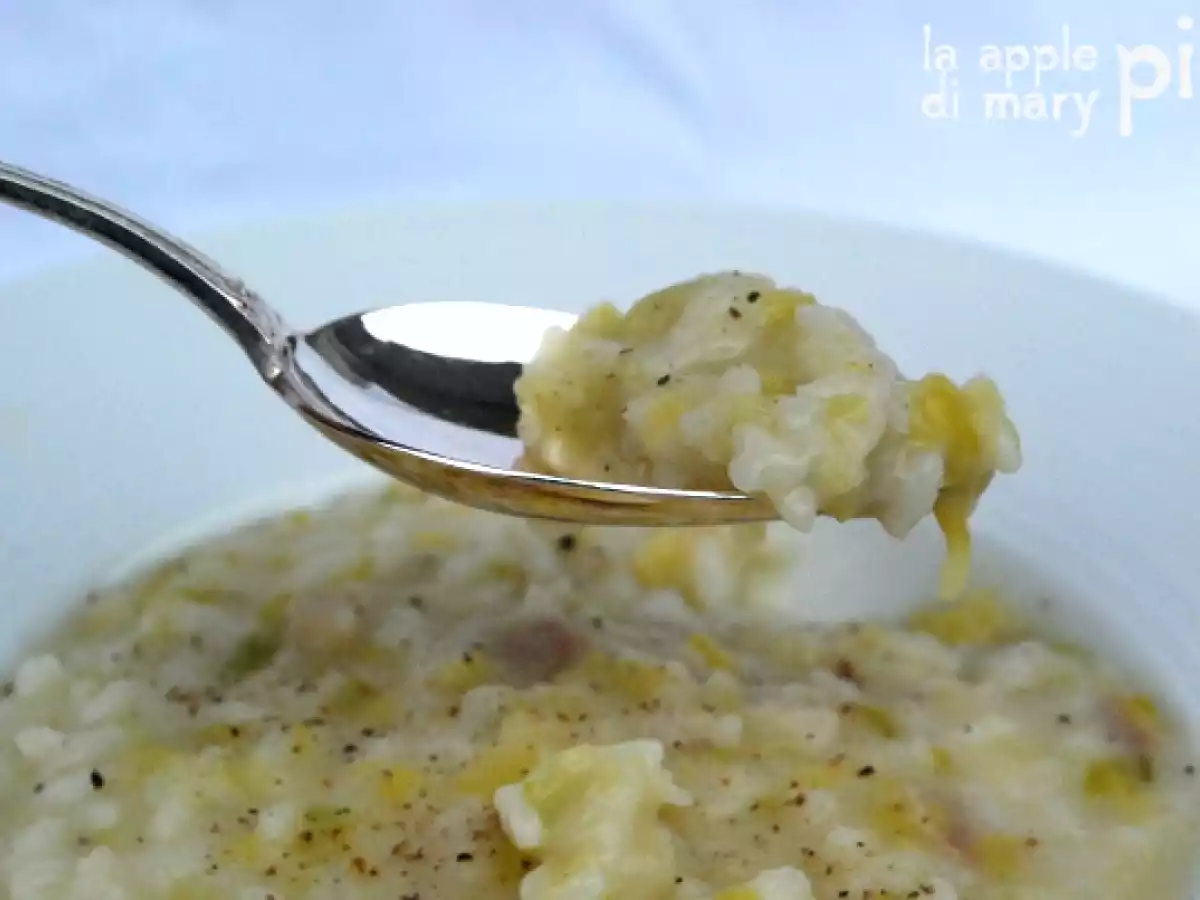 Minestra di riso e porri - foto 2