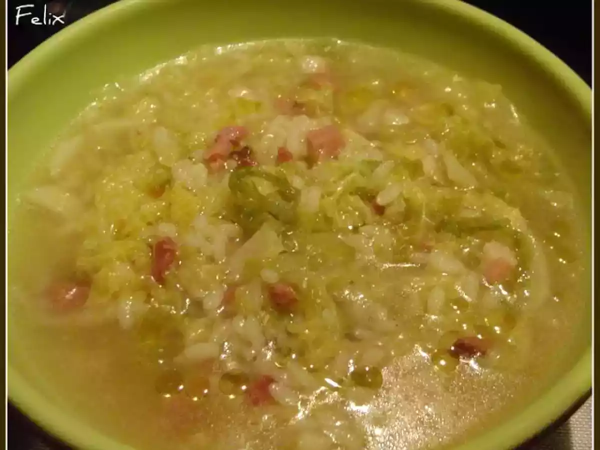 Minestra di Riso e Verza