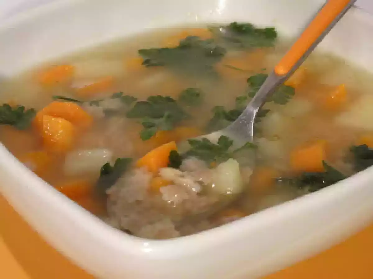 Minestrina di stelline d'orzo