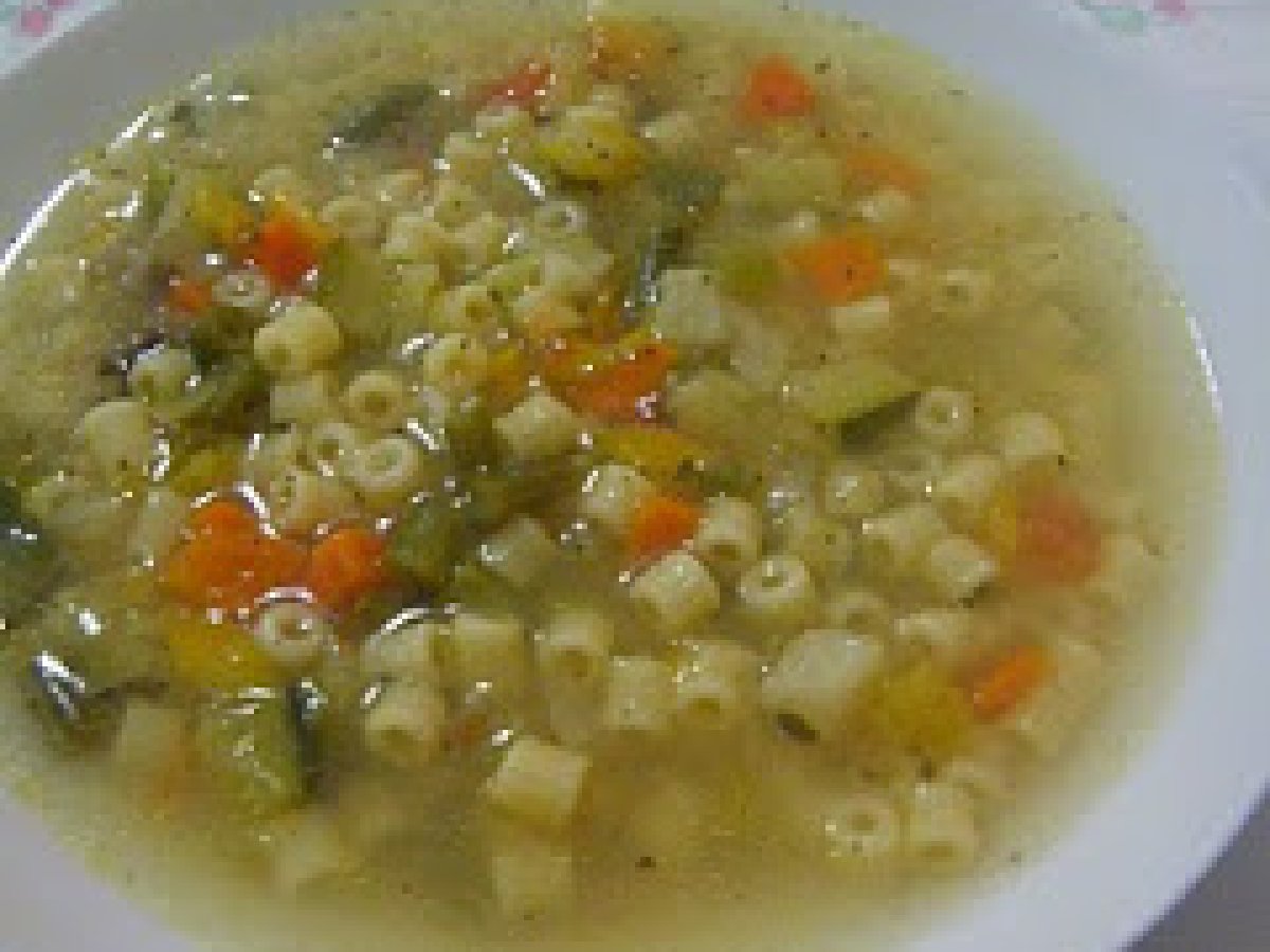 Minestrone di Verdure e Spezzatino alla gremolada