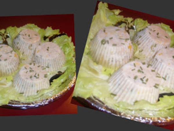 Mini aspic di tonno e mais