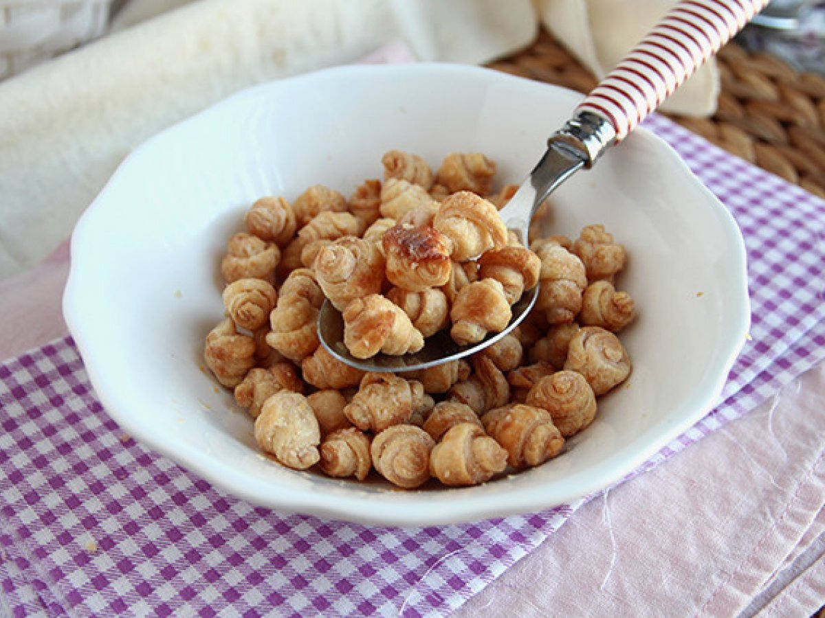 Mini croissant da inzuppare nel latte