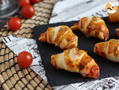 Mini croissants prosciutto e formaggio, foto 1