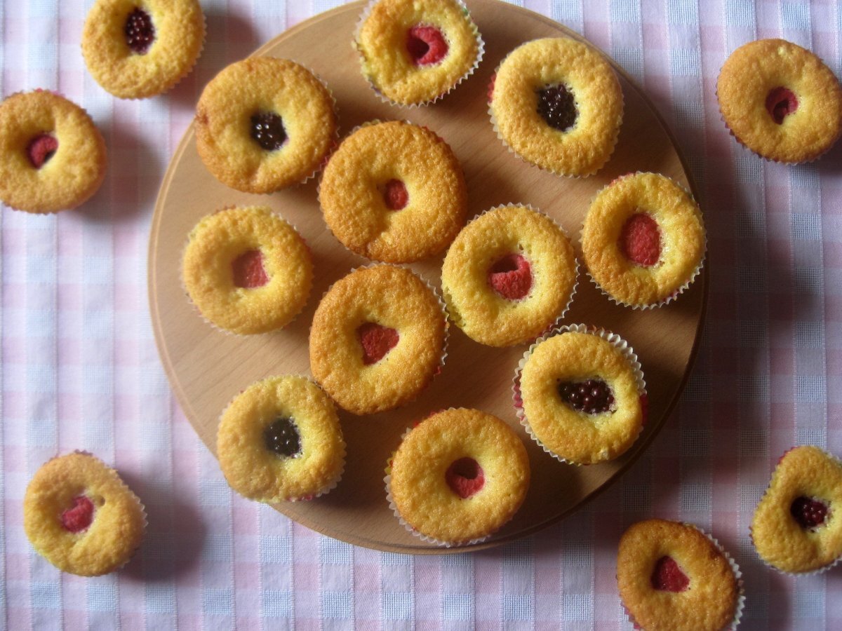 Mini muffin ai frutti di bosco