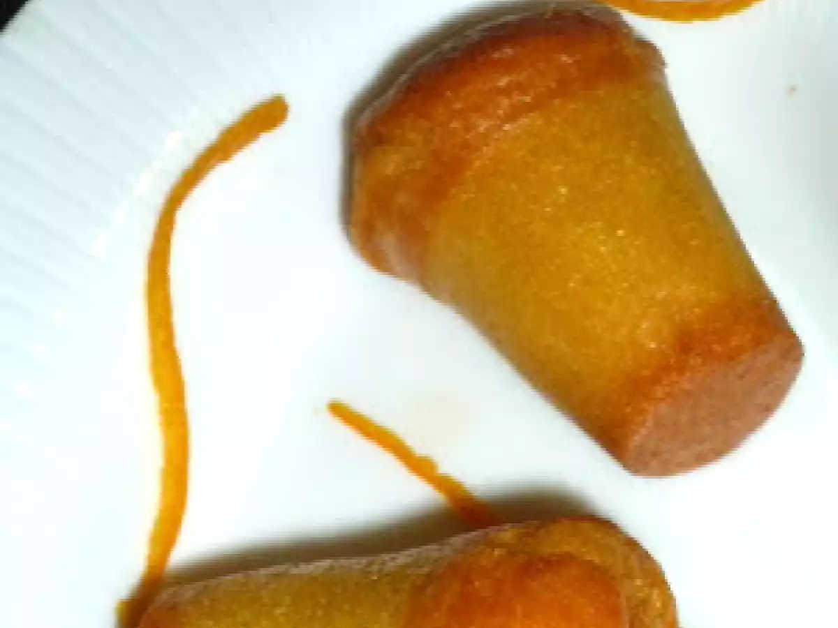 Mini non Babà all'arancia senza glutine