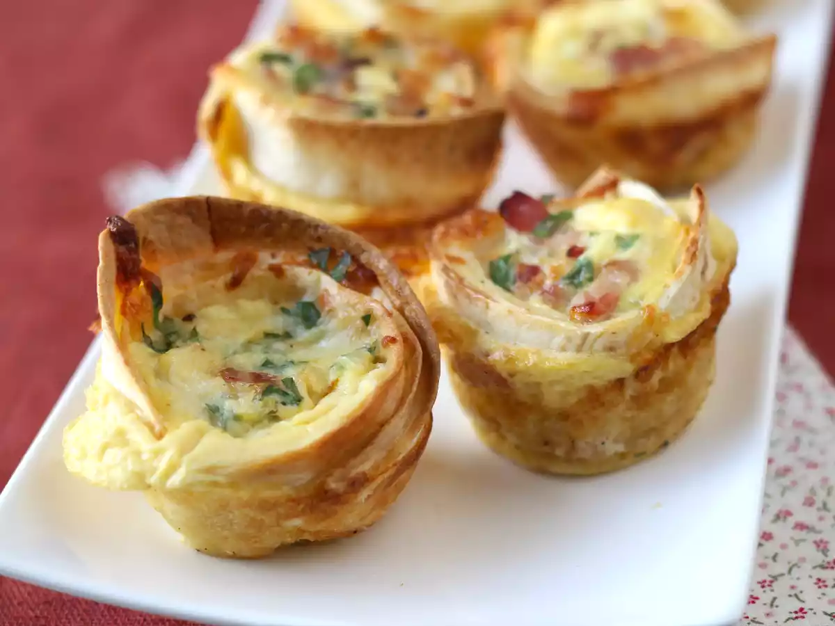 Mini quiche con tortillas: facili, veloci ed economiche!