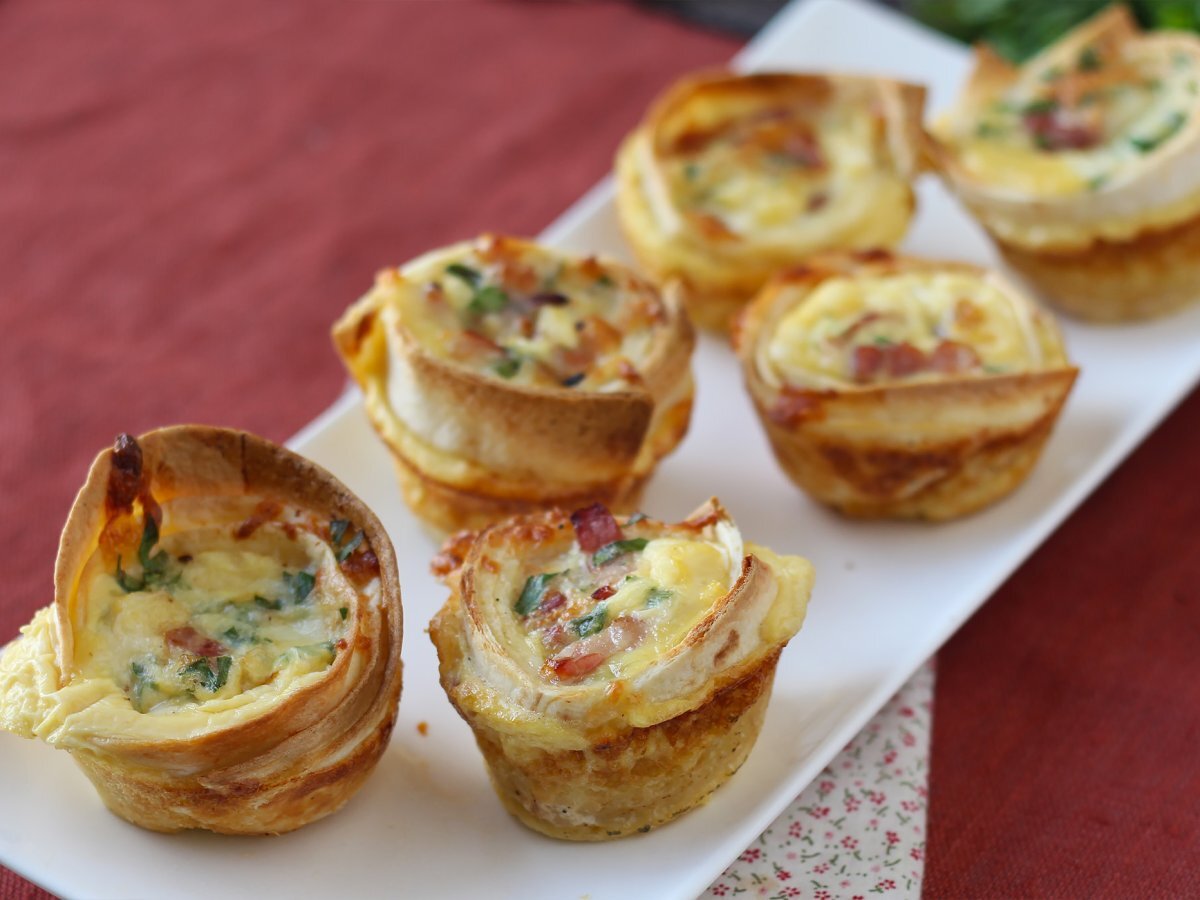 Mini quiche con tortillas: facili, veloci ed economiche! - foto 2