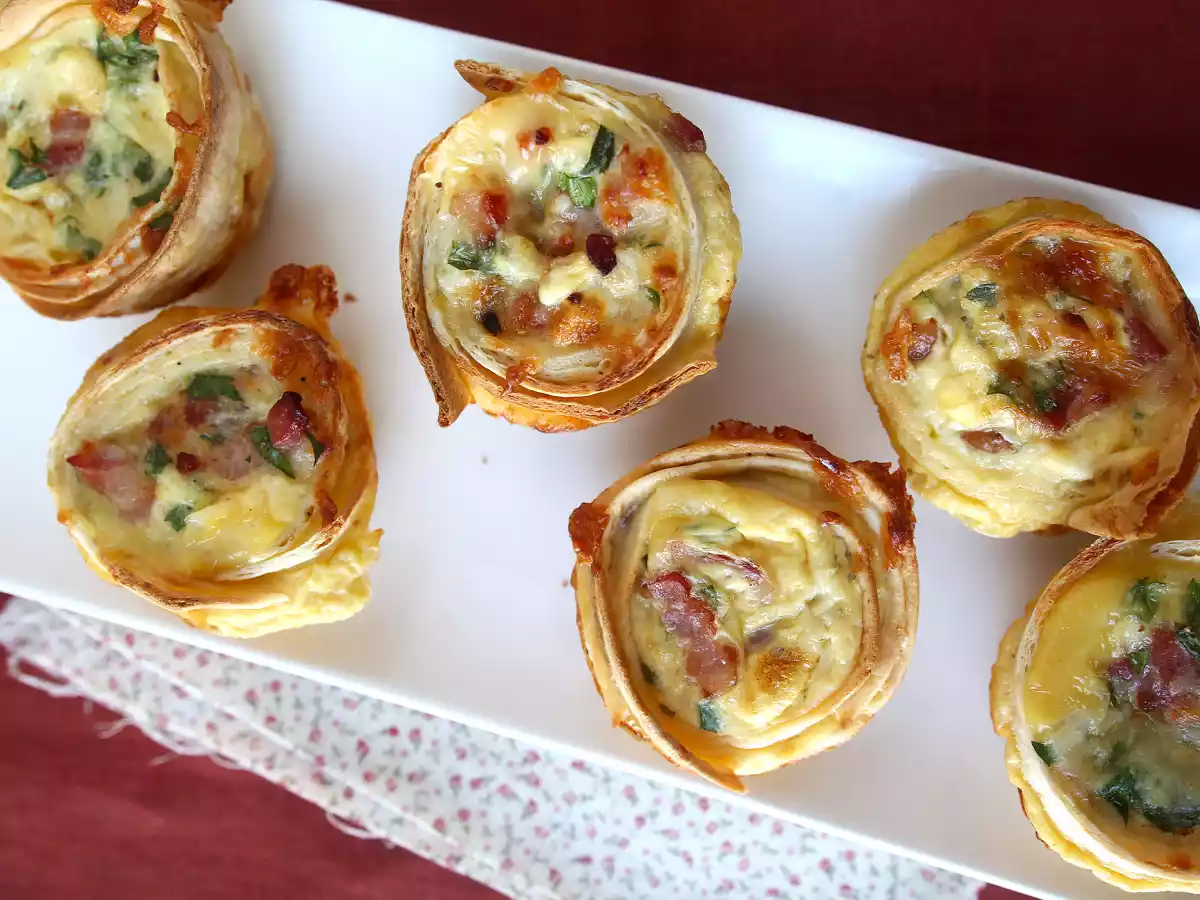 Mini quiche con tortillas: facili, veloci ed economiche! - foto 4