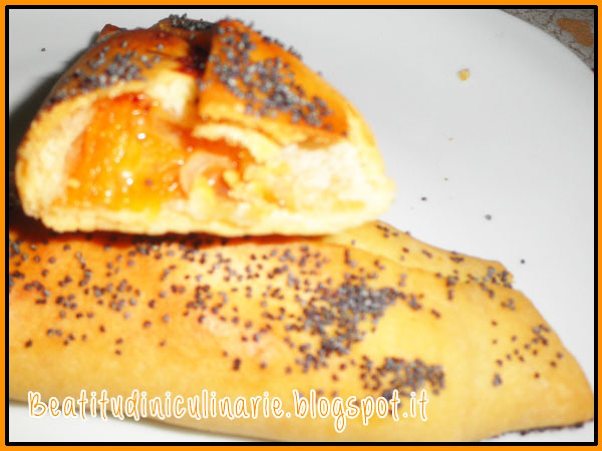 Mini strudel di zucca e ceci