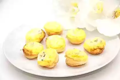 Mini tatin al roquefort