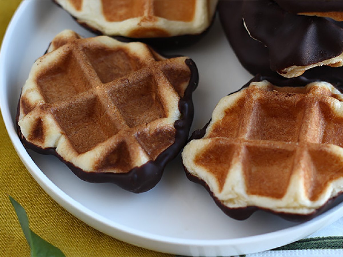 Mini waffle al cioccolato - foto 3