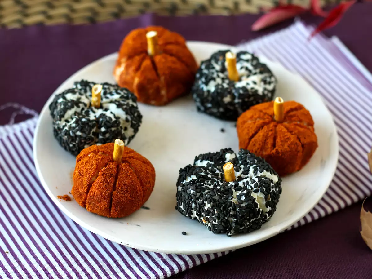 Mini zucche di formaggio: l’aperitivo scenografico per Halloween! - foto 5