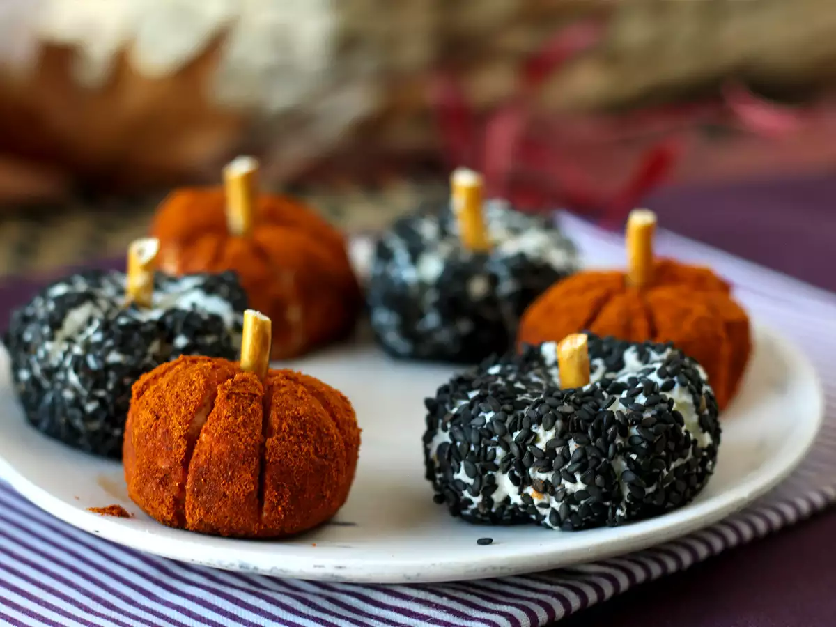Mini zucche di formaggio: l’aperitivo scenografico per Halloween! - foto 6