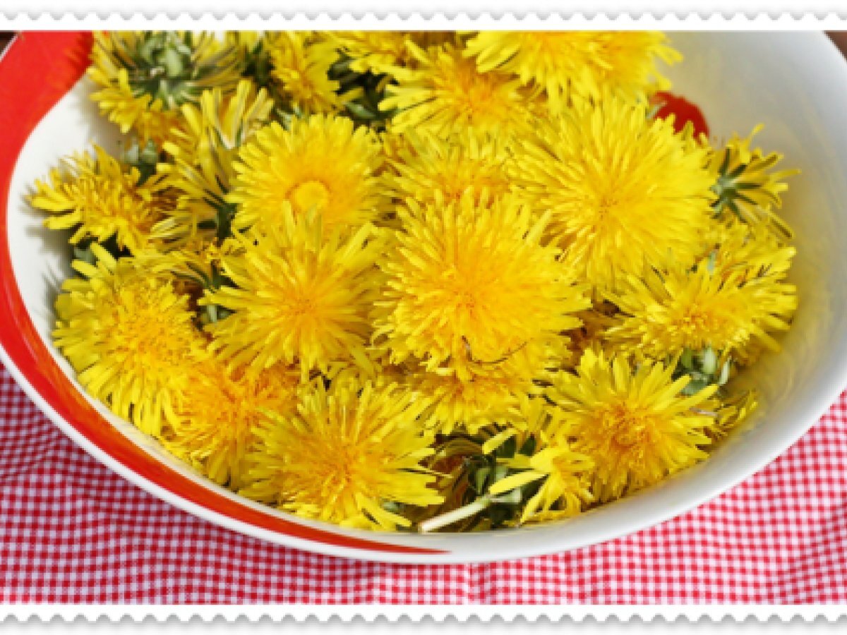 Minicakes ai fiori di tarassaco