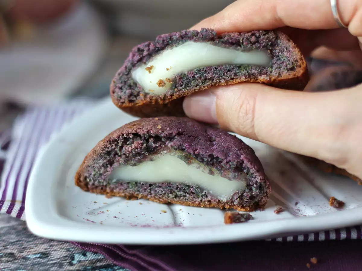Mochi cookie con ube dal cuore morbido: ricetta facile e irresistibile - foto 7