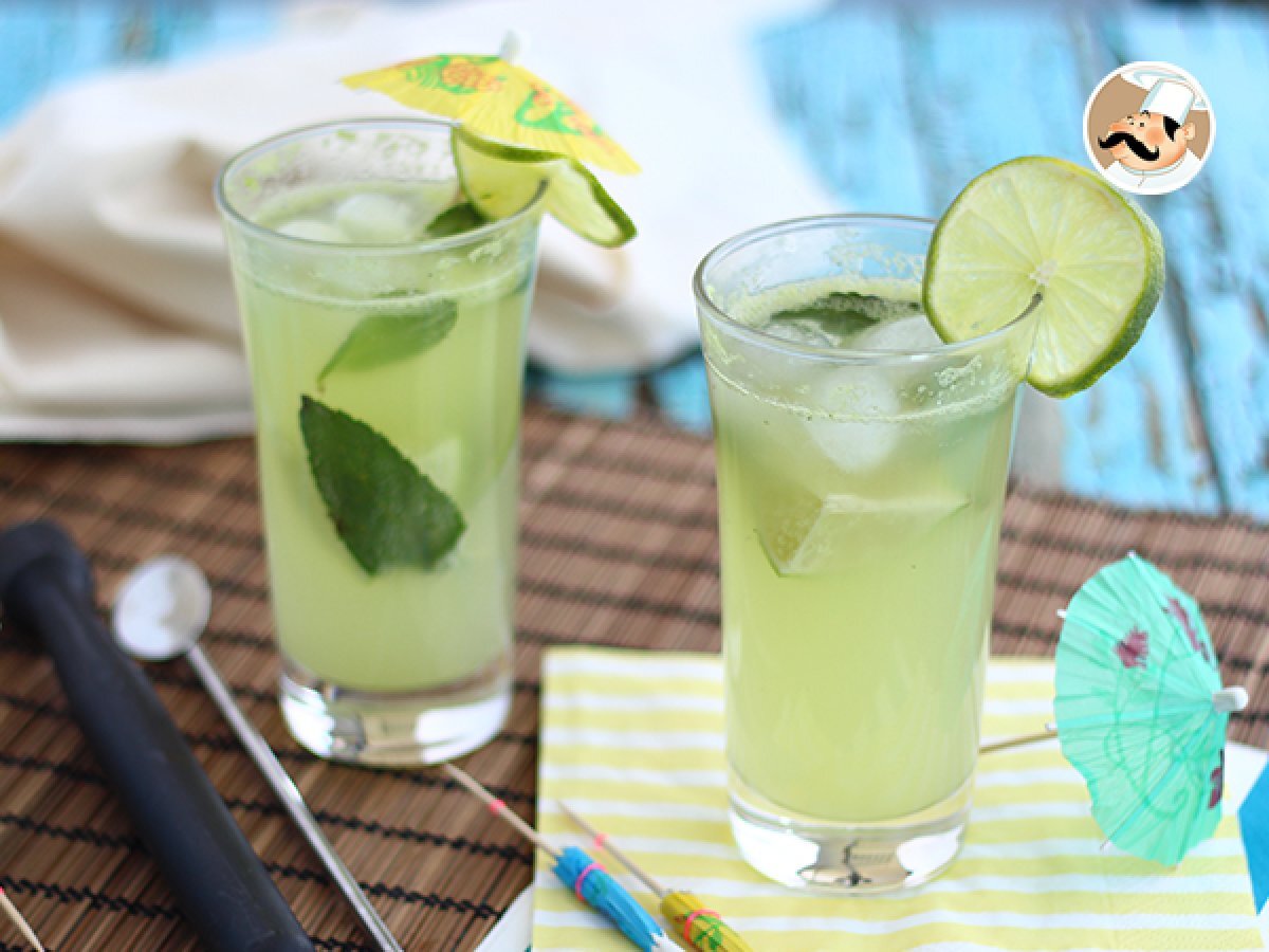 Mojito analcolico al cetriolo