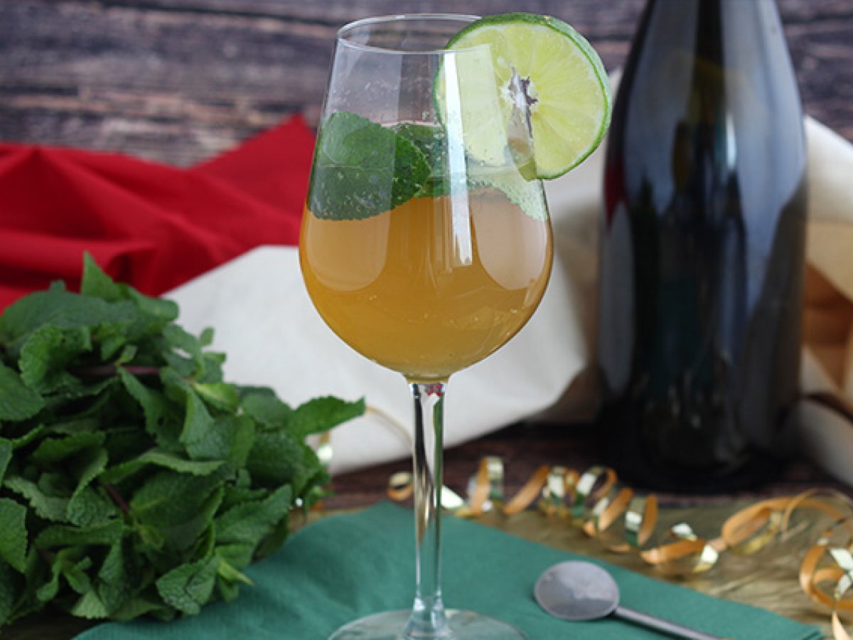 Mojito Royal con champagne