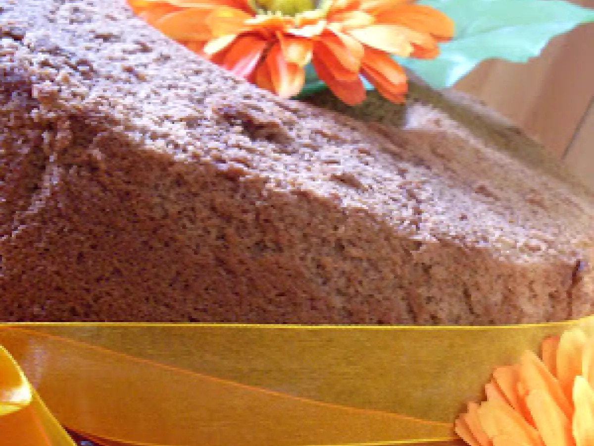 Moka Chiffon Cake... per chi ama il cioccolato...