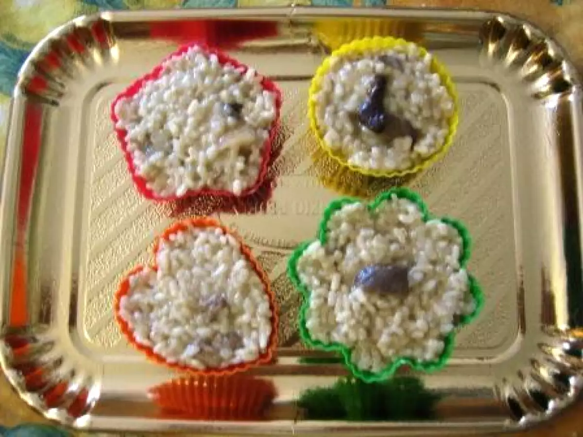 MONOPORZIONE di RISOTTO ai funghi PORCINI - foto 2