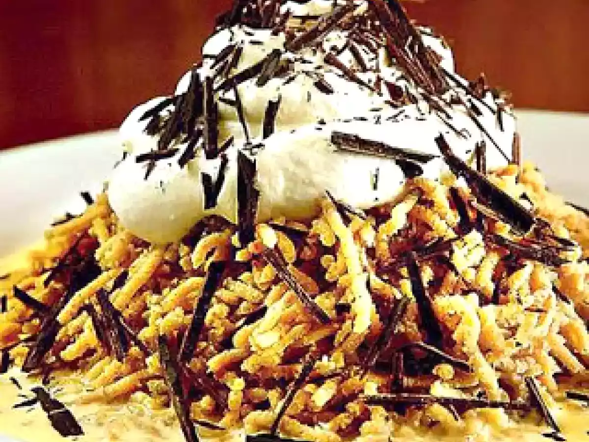 Monte Bianco, un classico della pasticceria francese in versione veloce.