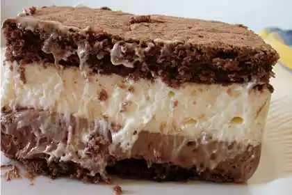 Mousse bicolore