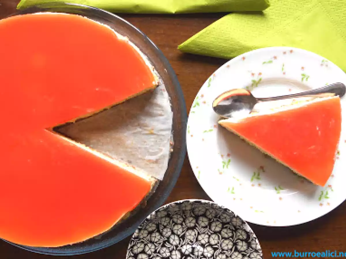 Mousse Cake allo Yogurt e Arancia
