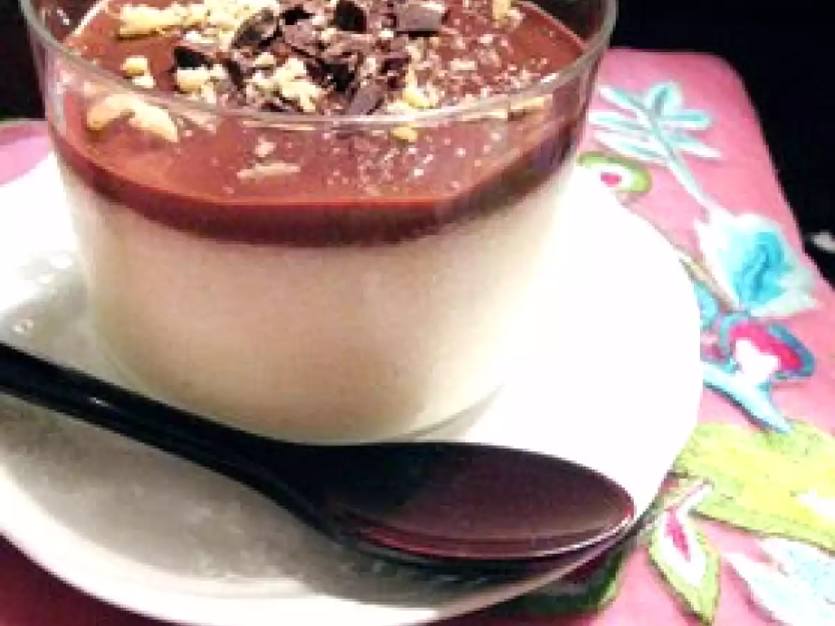 Mousse di pere e cioccolato