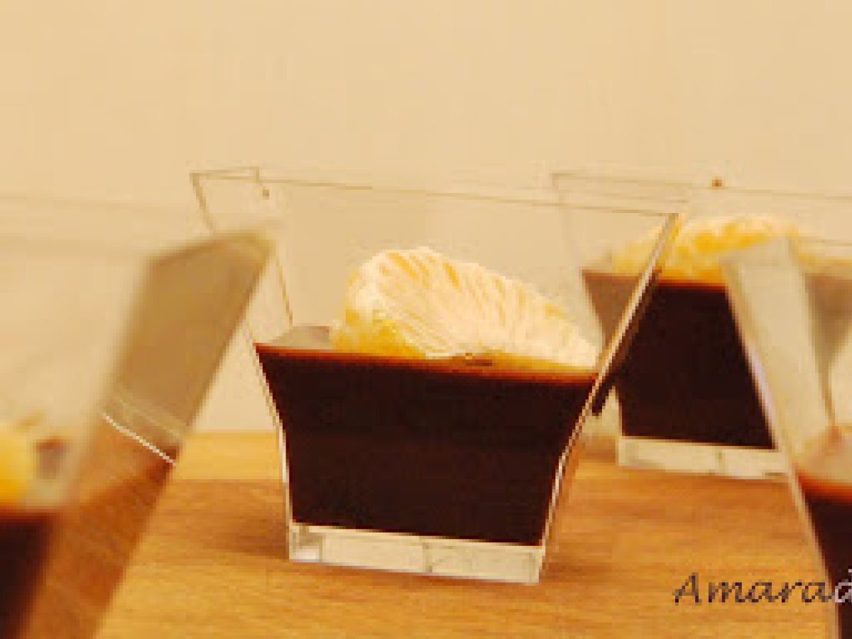 Mousse fondente al grand marnier