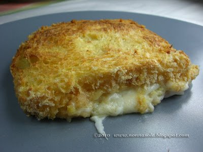 Mozzarella in carrozza al forno - Ricetta Petitchef