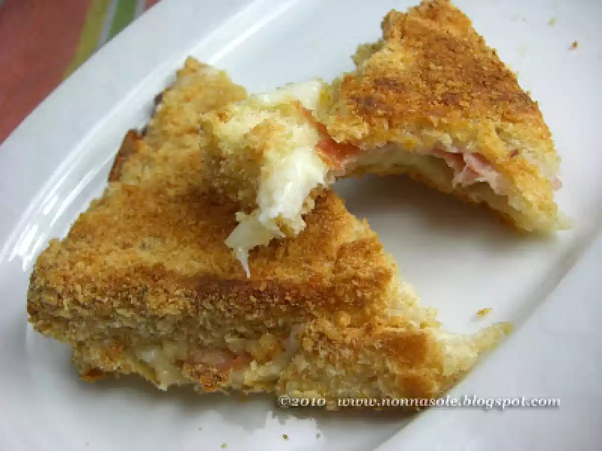 Mozzarella in carrozza al forno - foto 2