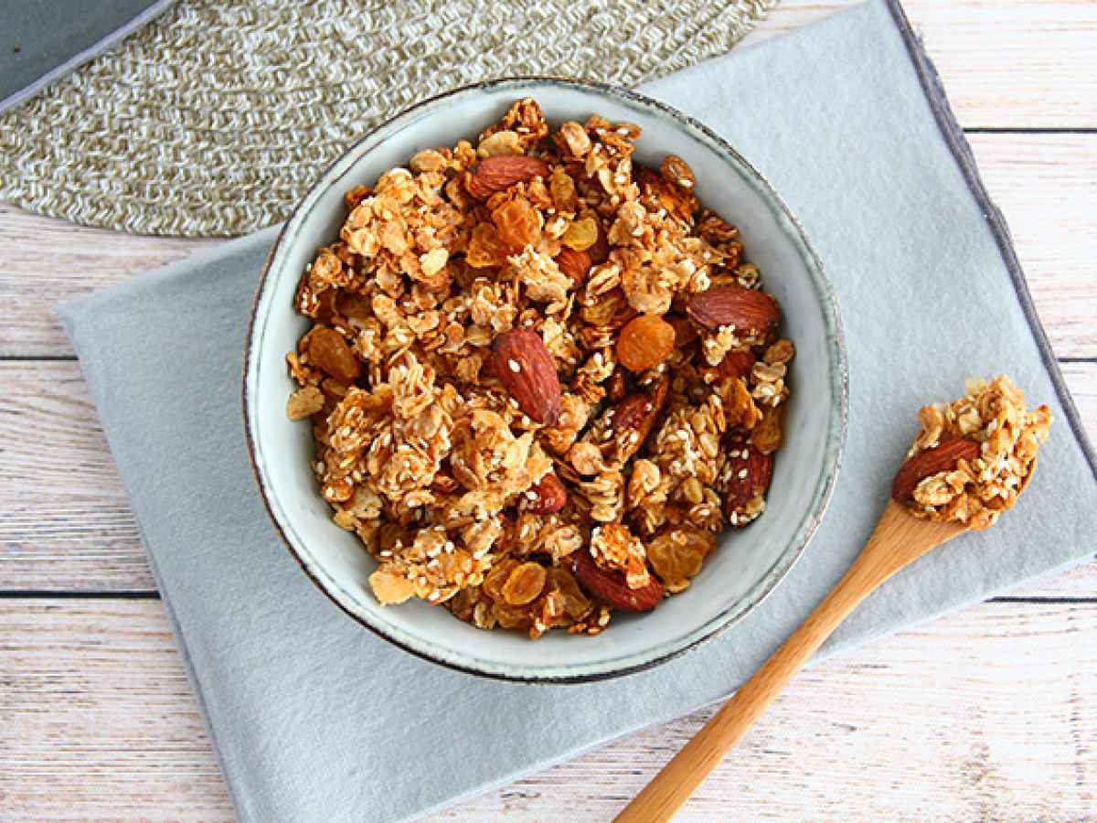 Muesli fatto in casa (granola)