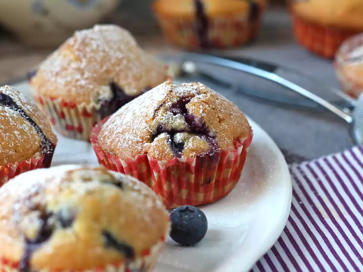 Muffin ai mirtilli: la ricetta sorprendente che forse non avete mai assaggiato
